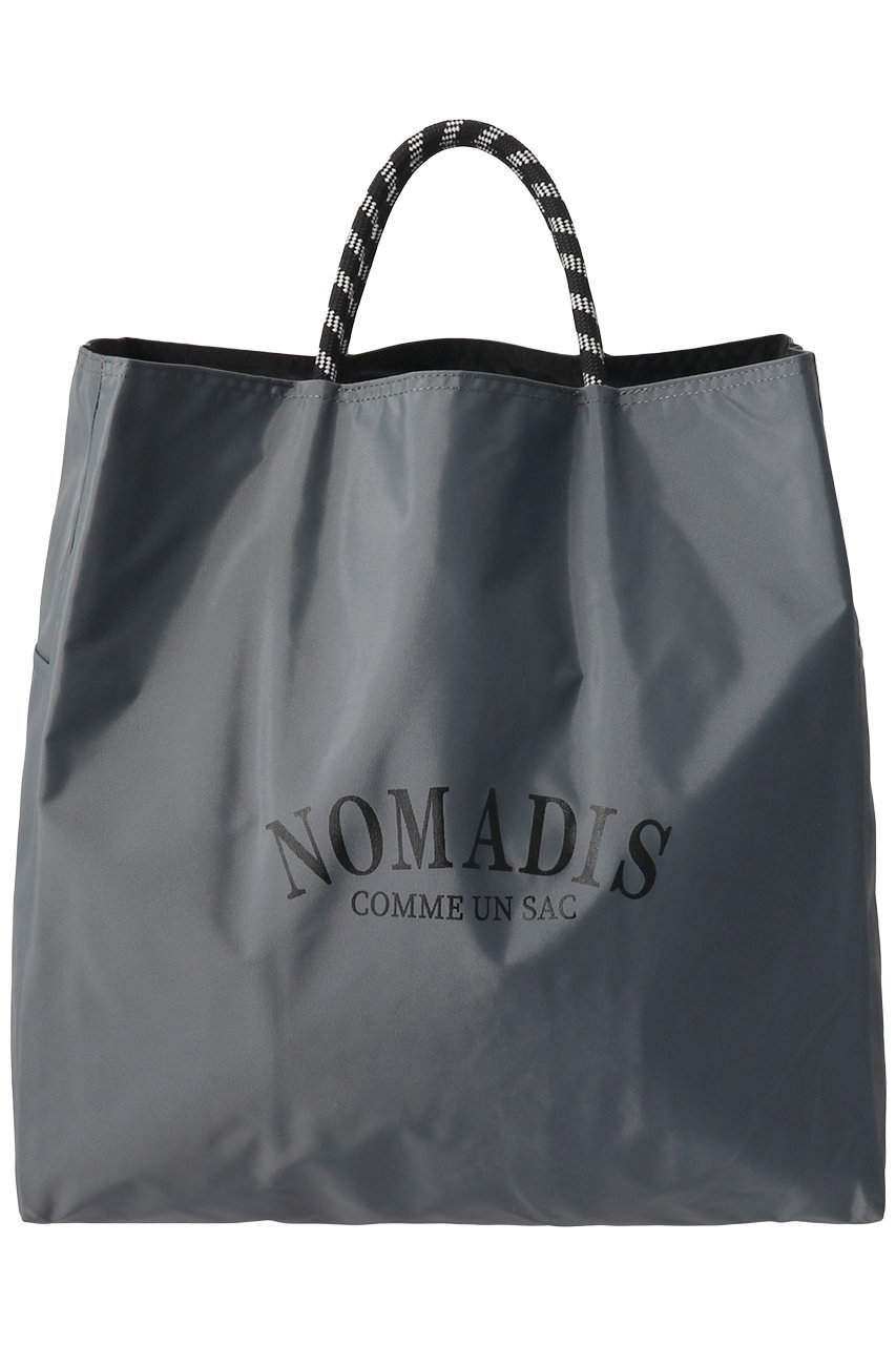 即日発送!<NOMADIS>SAC ロゴ リバーシブル トートバッグ L