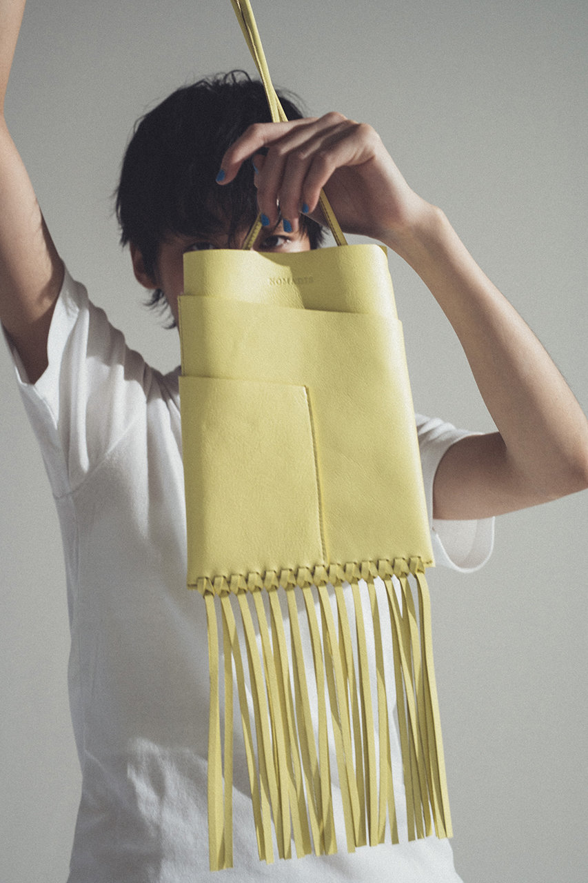 NOMADIS(ノマディス)｜MERRY Petit フリンジポシェット/クリーム の