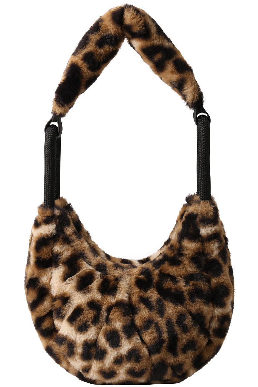 NOMADIS MOON FUR ショルダーバッグ (レオパード, F) ノマディス ELLE SHOP NOMADIS MOON FUR ショルダーバッグ (レオパード, F) ノマディス ELLE SHOP