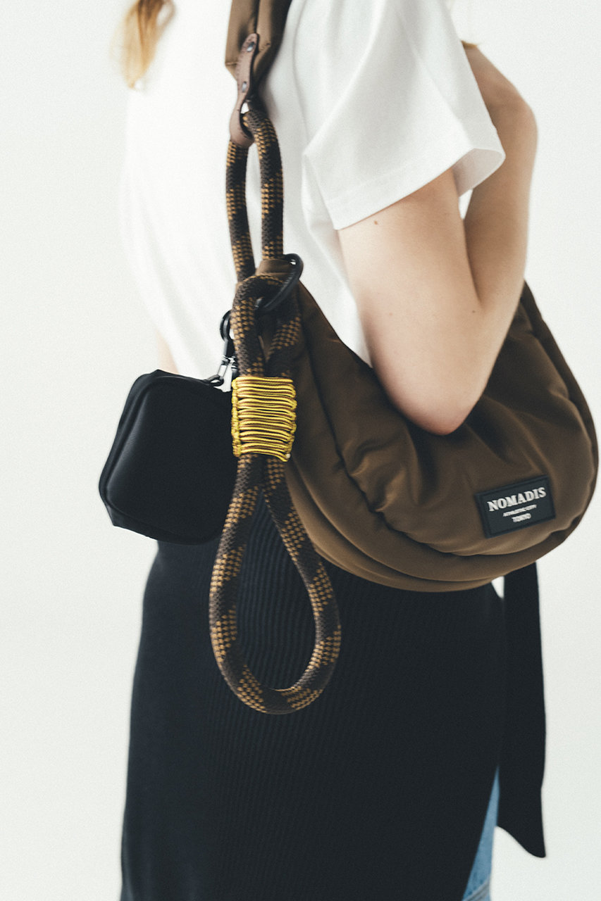 NOMADIS(ノマディス)｜EIGHT/P ポーチ付きストラップ/ダークブラウン