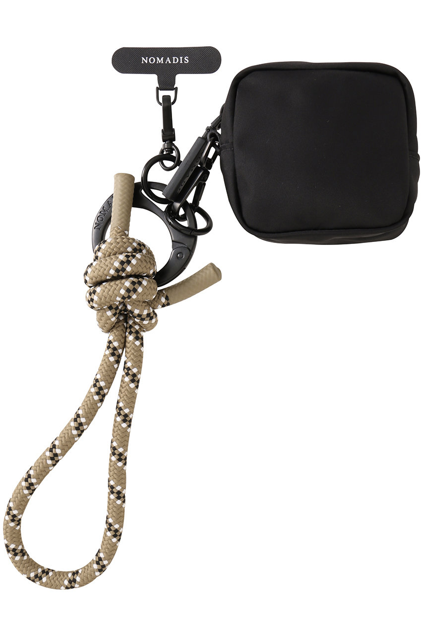 NOMADIS KNOT/P ポーチ付きストラップ (ベージュ, F) ノマディス ELLE SHOP NOMADIS KNOT/P ポーチ付きストラップ (ベージュ, F) ノマディス ELLE SHOP