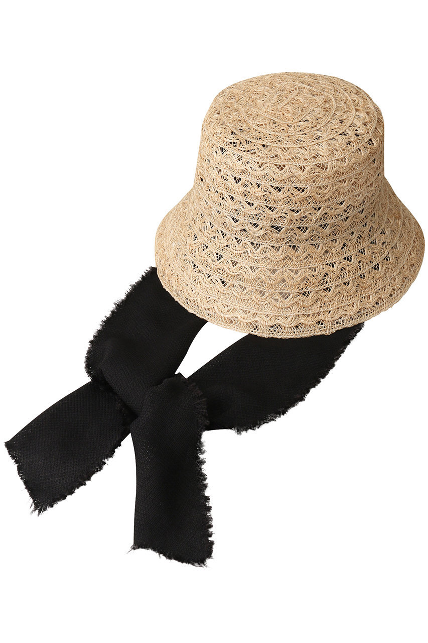 La Maison De Lyllis メゾンドリリス Cloche リボン付きハット レース ブラック の通販 Elleshop エル ショップ La Maison De Lyllis メゾンドリリス Cloche リボン付きハット レース ブラック の通販 Elleshop エル ショップ