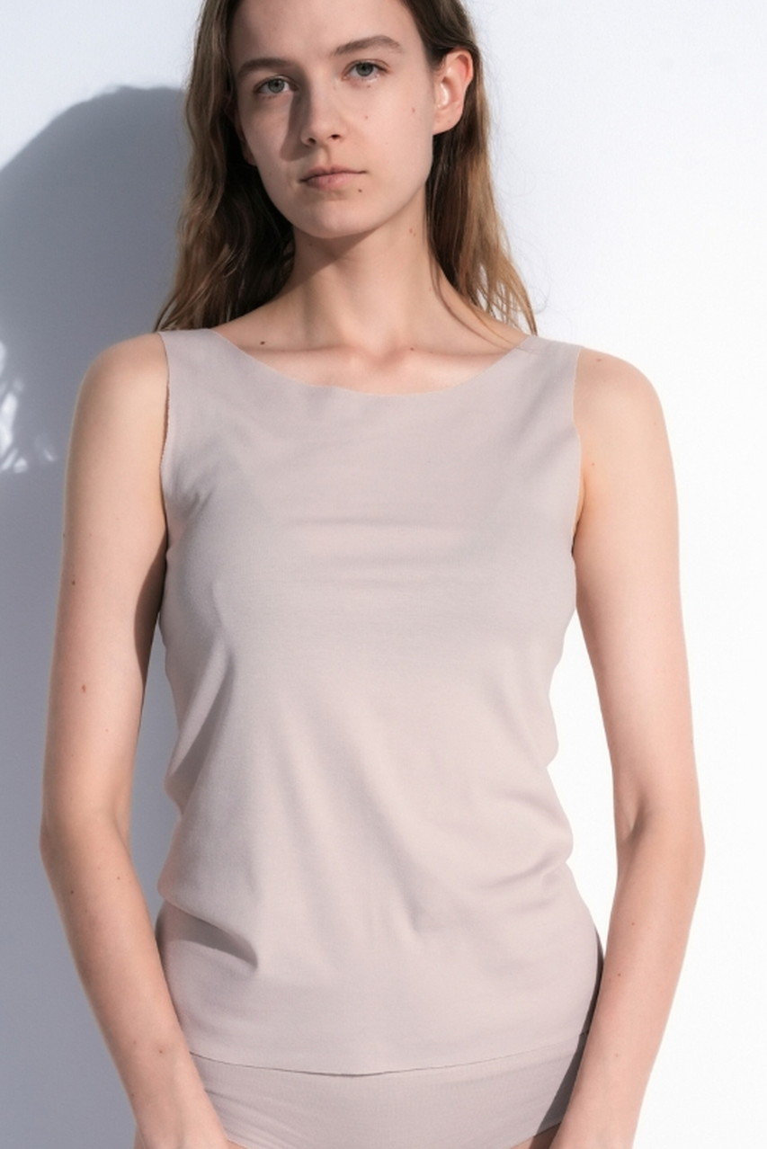 【定価18,000円】ラシュッド　異素材トップス　チャコールグレー　M ラシュッド LASUD 異素材ドッキングショートPO