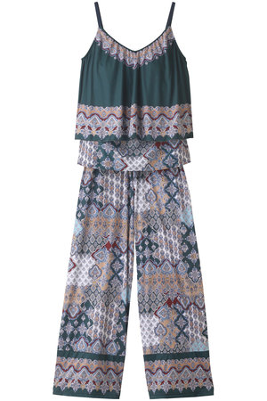 コーラルベール/Coral veilのEthnic patchロングパンツセット(180400/180401)