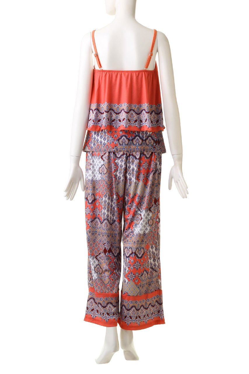 Coral veil(コーラルベール)｜Ethnic patchロングパンツセット
