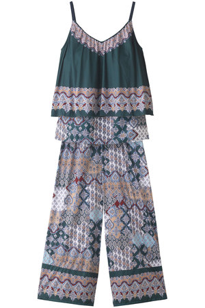 コーラルベール/Coral veilのEthnic patchロングパンツセット(180400/180401)