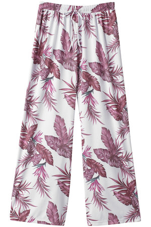 コーラルベール/Coral veilのSlab Leafパンツ(180100/180103)