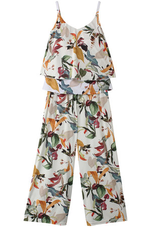 Classy Leafガウチョパンツセット