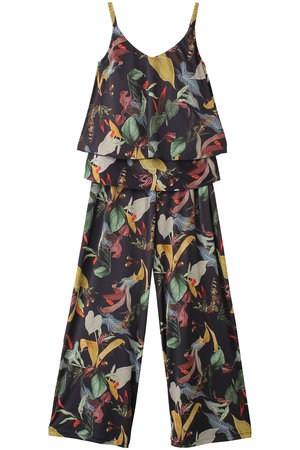 Classy Leafガウチョパンツセット