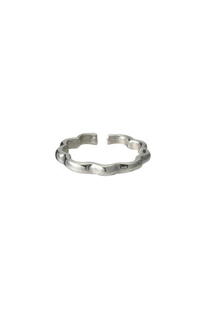 カオル/KAORUのMIMOSA フリーサイズ シルバーリング(150400/150401)