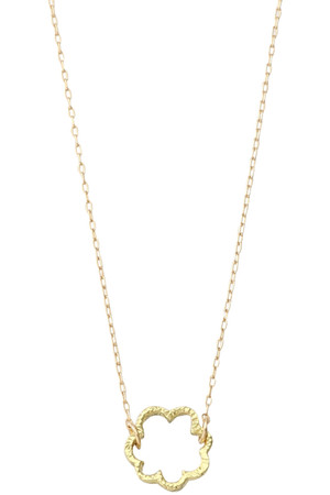 カオル/KAORUのMIMOSA K18 イエローゴールドペンダント S(150200/150201)