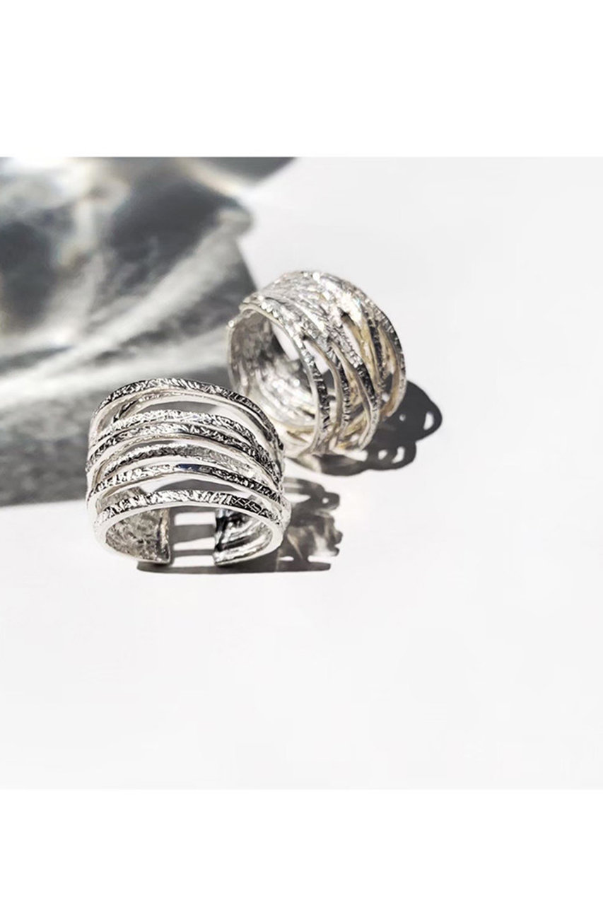 KAORU シルバーリング フリーサイズ KAORU(カオル)｜HELIX フリーサイズシルバーリング/シルバー の