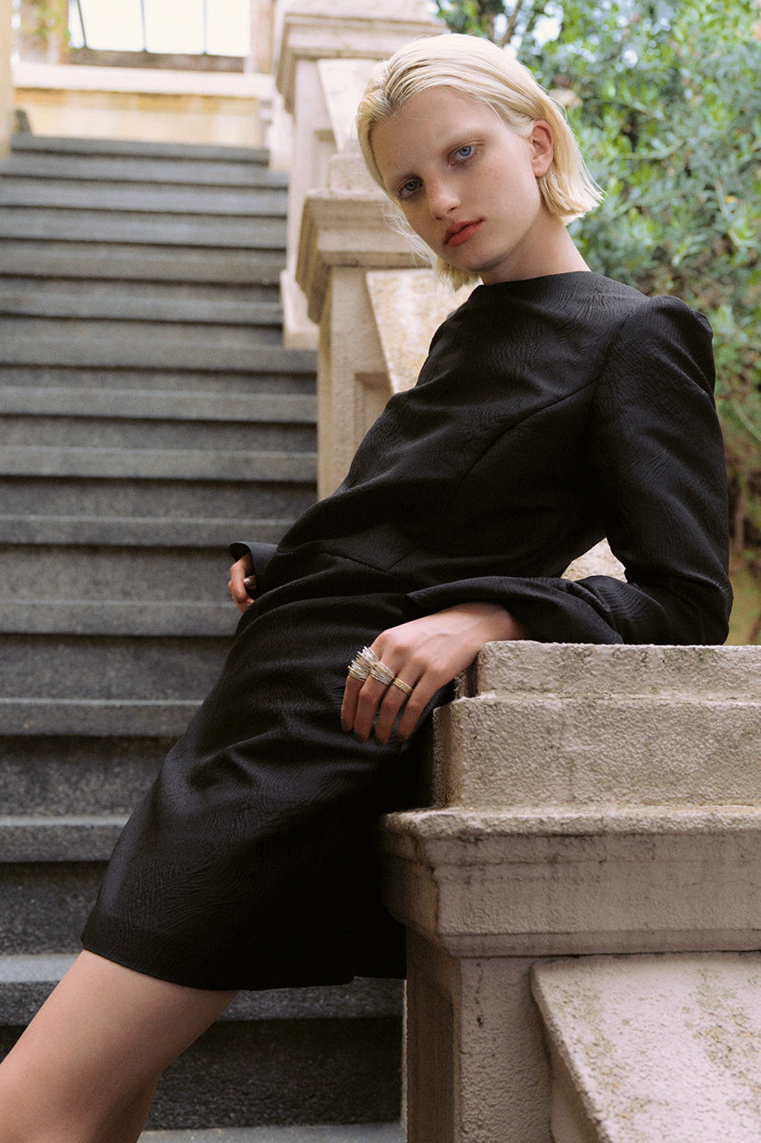 KAORU(カオル)｜HELIX フリーサイズシルバーリング/シルバー の通販