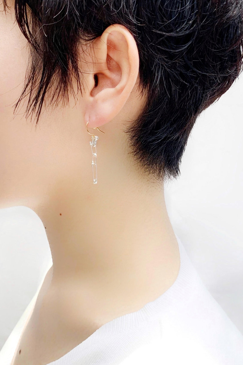 KAORU(カオル)｜【受注生産】BRAID シルバードロップピアス S/シルバー 