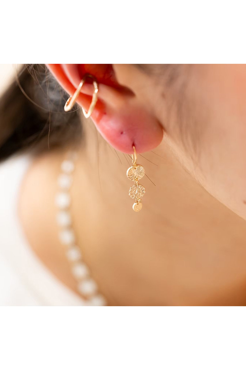 KAORU スタッズ　イヤーカフ　ピンキーリング K10YGイヤーカフ/ピンキーリング | BON BON DO オンラインショップ