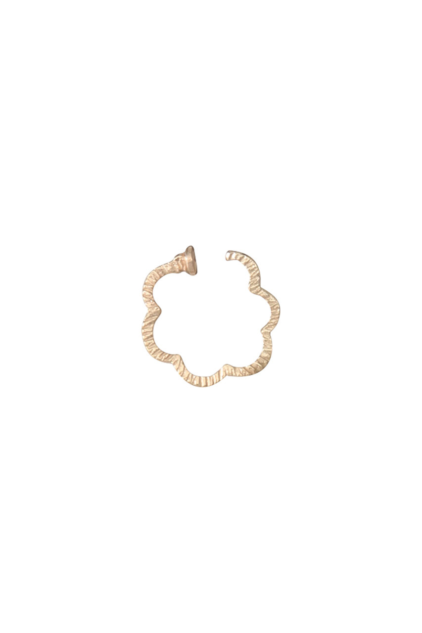 ＜ELLE SHOP＞ KAORU EAR CUFF MIMOSA K10 ピンクゴールドイヤーカフ (ゴールド ONE SIZE) カオル ELLE SHOP画像