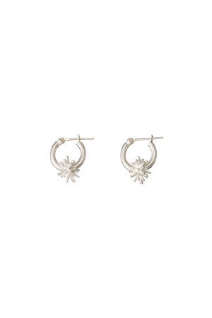 カオル/KAORUのSTARDUST　シルバー　フープ　ピアスS(150100/150101)