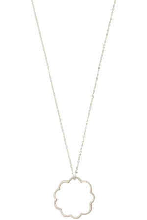 カオル/KAORUのMimosa シルバー ネックレス M