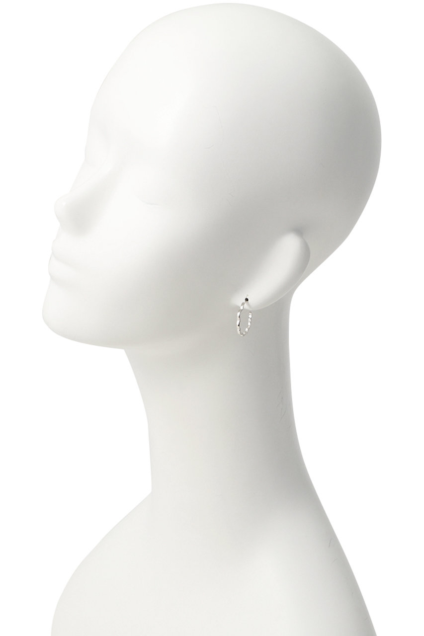KAORU(カオル)｜Mimosa シルバー ピアス M/シルバー の通販｜ELLESHOP 
