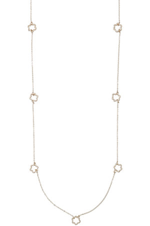 カオル/KAORUのMimosa シルバ- ステーションネックレス(150200/150201)