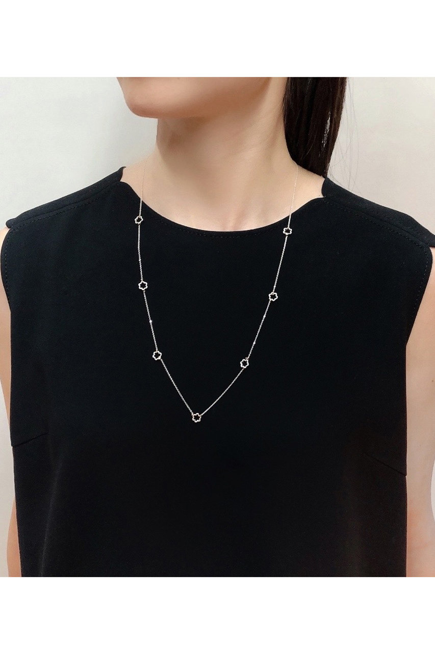 KAORU(カオル)｜Mimosa シルバ- ステーションネックレス/シルバー の通販｜ELLESHOP・(エル・ショップ)
