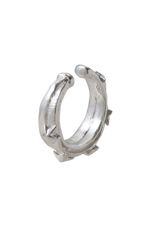 カオル/KAORUのAccent シルバー イヤーカフ（片耳用）(150100/150102)