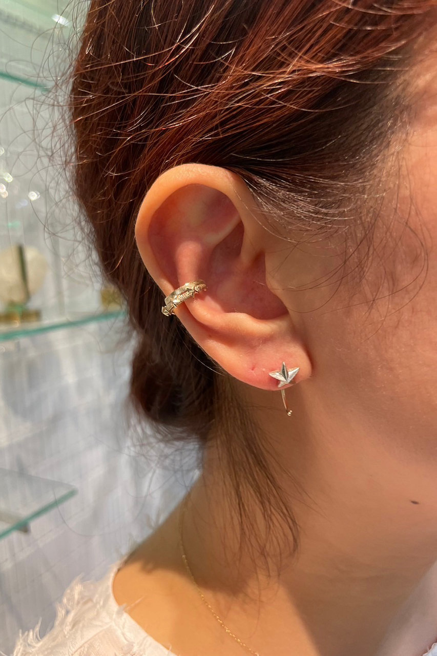 KAORU(カオル)｜Accent シルバーゴールドミックスピアス（片耳用