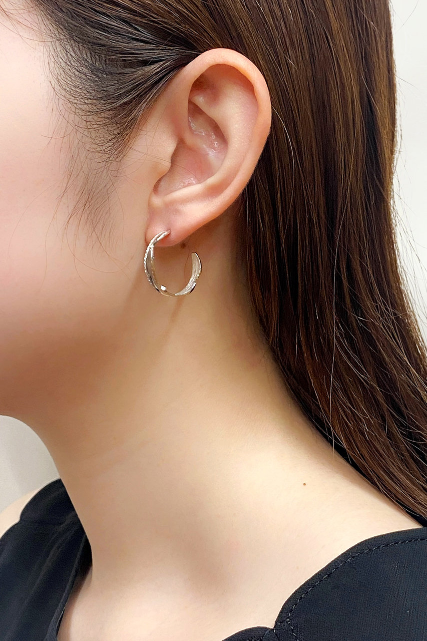 KAORU(カオル)｜Planet ピアス L/シルバー の通販｜ELLESHOP・(エル