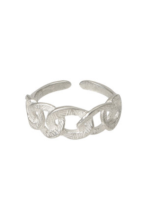 カオル/KAORUのChainsシルバー フリーリング(150400/150401)