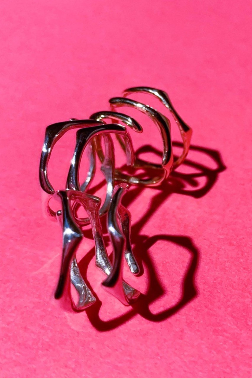 KAORU(カオル)｜Rose シルバーフリーリング/シルバー の通販｜ELLESHOP