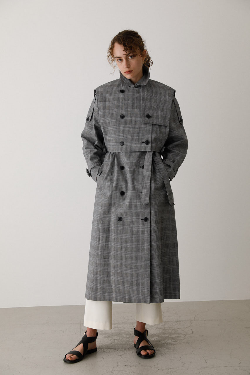 Arrange over size trench coat/トレンチコート