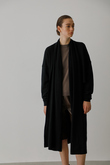 Shawls volume knit gown/ニットガウン