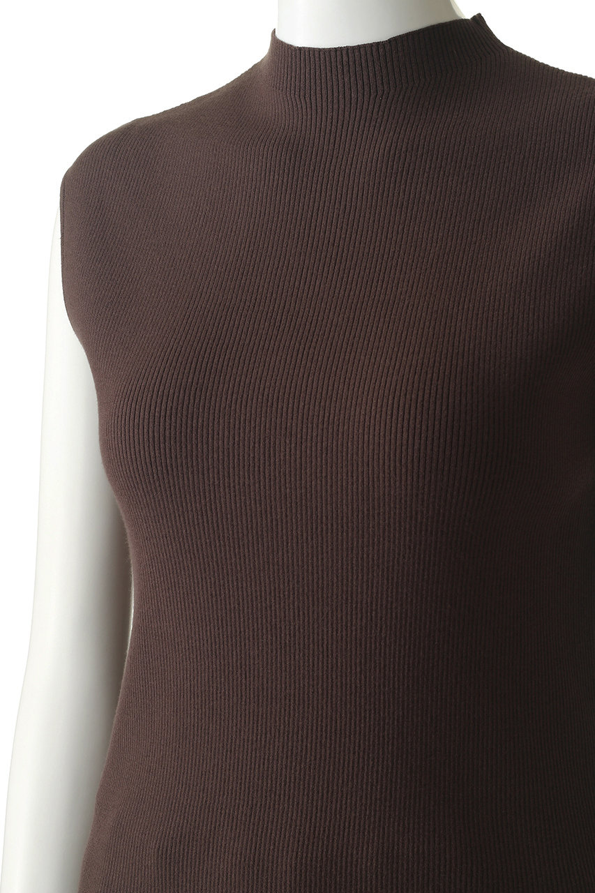 Basic no sleeve knit tops/ニット