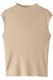 Basic no sleeve knit tops/ニット