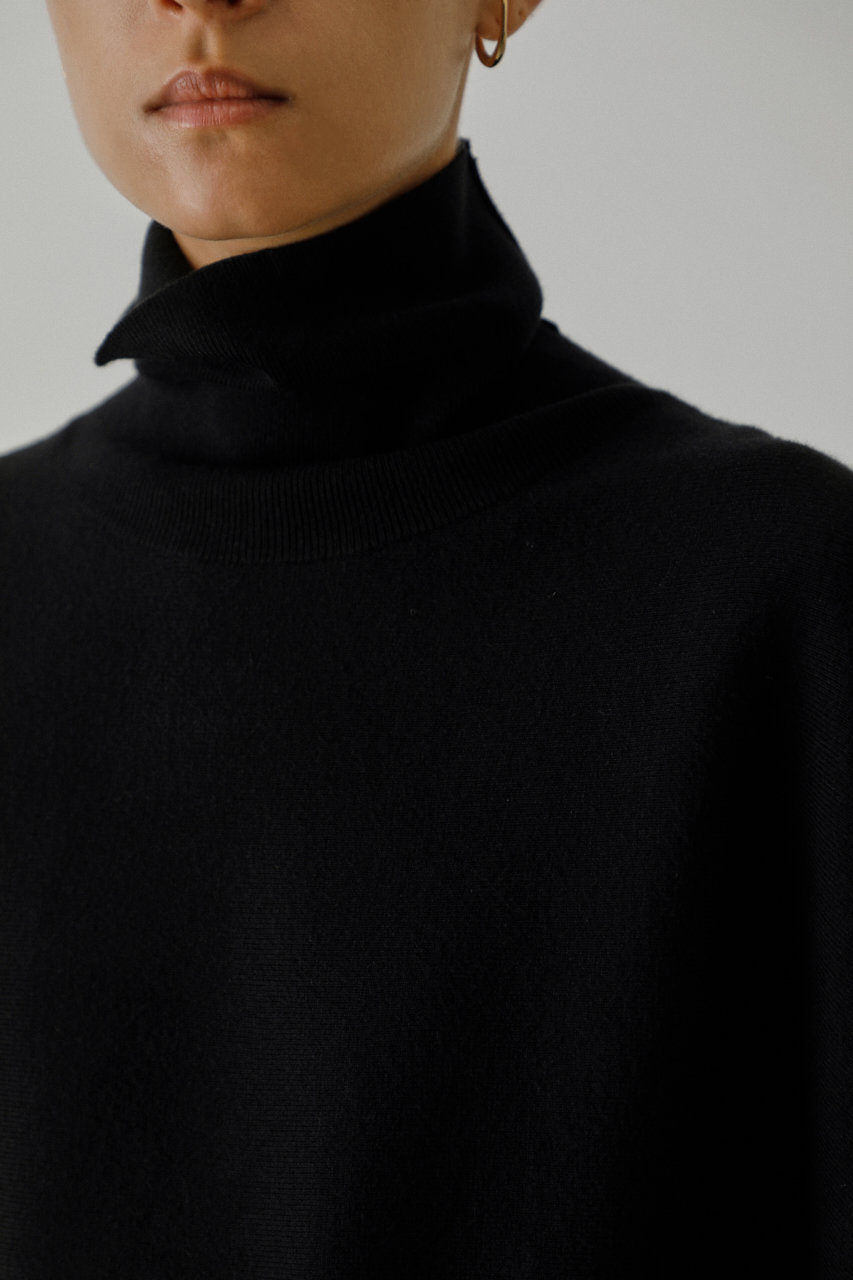 Dolman wide knit tops/ニット