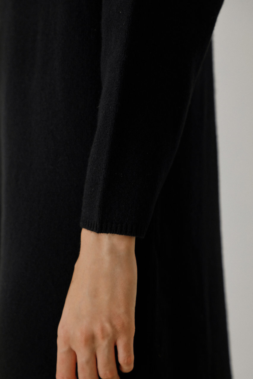 Waist shape knit OP/ニットワンピース