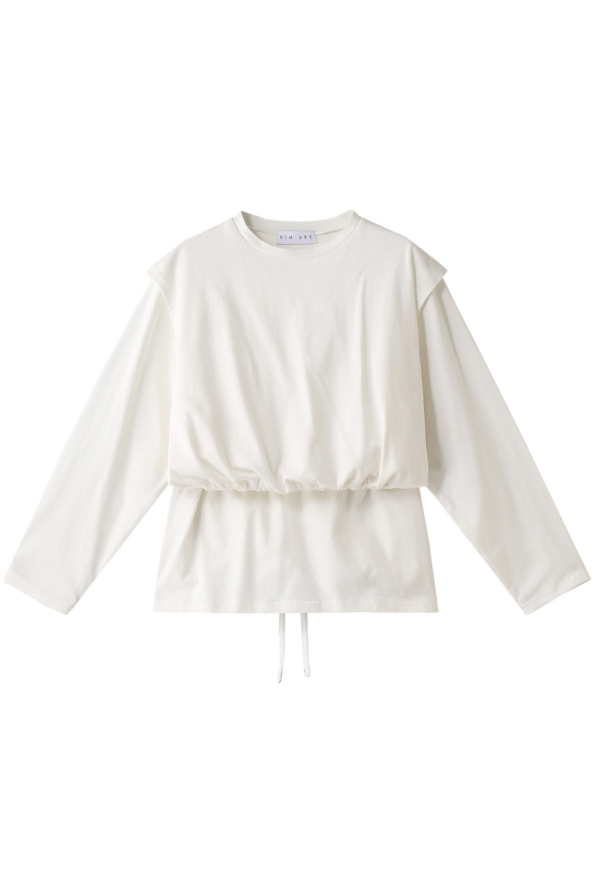 店舗良い リムアーク Vest ホワイト tops cut layered - Tシャツ ...