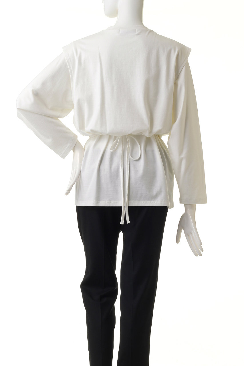 店舗良い リムアーク Vest ホワイト tops cut layered - Tシャツ ...