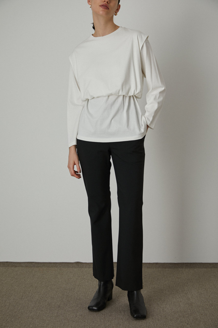 店舗良い リムアーク Vest ホワイト tops cut layered - Tシャツ ...
