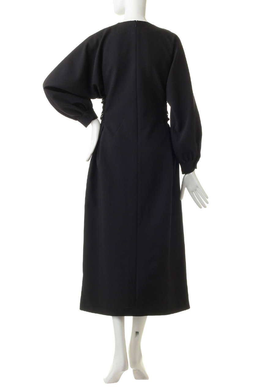 Rim Ark リムアーク Waist Shape Long Op ワンピース ブラック の通販 Elleshop エル ショップ