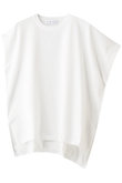 Asymmetry square knit tops/ニット