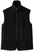 Melton boa vest / ベスト