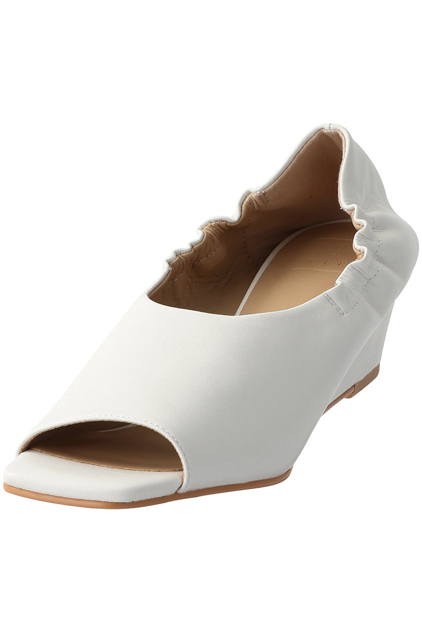 リムアーク/RIM.ARKのWedge sole square shoes/シューズ(ホワイト/460FAL50-0040)