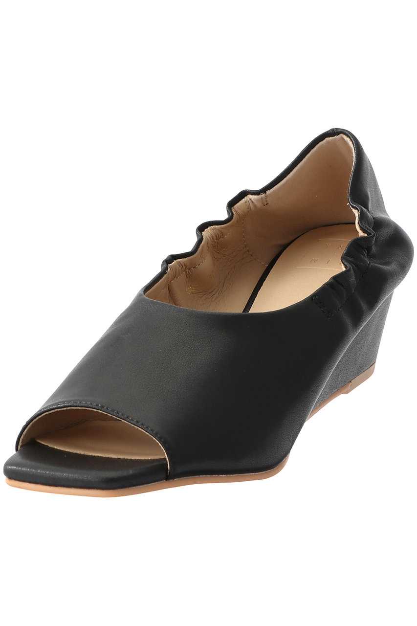 リムアーク/RIM.ARKのWedge sole square shoes/シューズ(ブラック/460FAL50-0040)