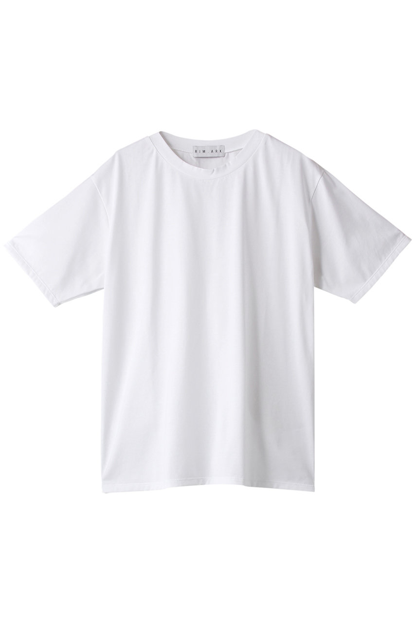 ＜ELLE SHOP＞ RIM.ARK Standard T/SH/Tシャツ (ホワイト FREE) リムアーク ELLE SHOP