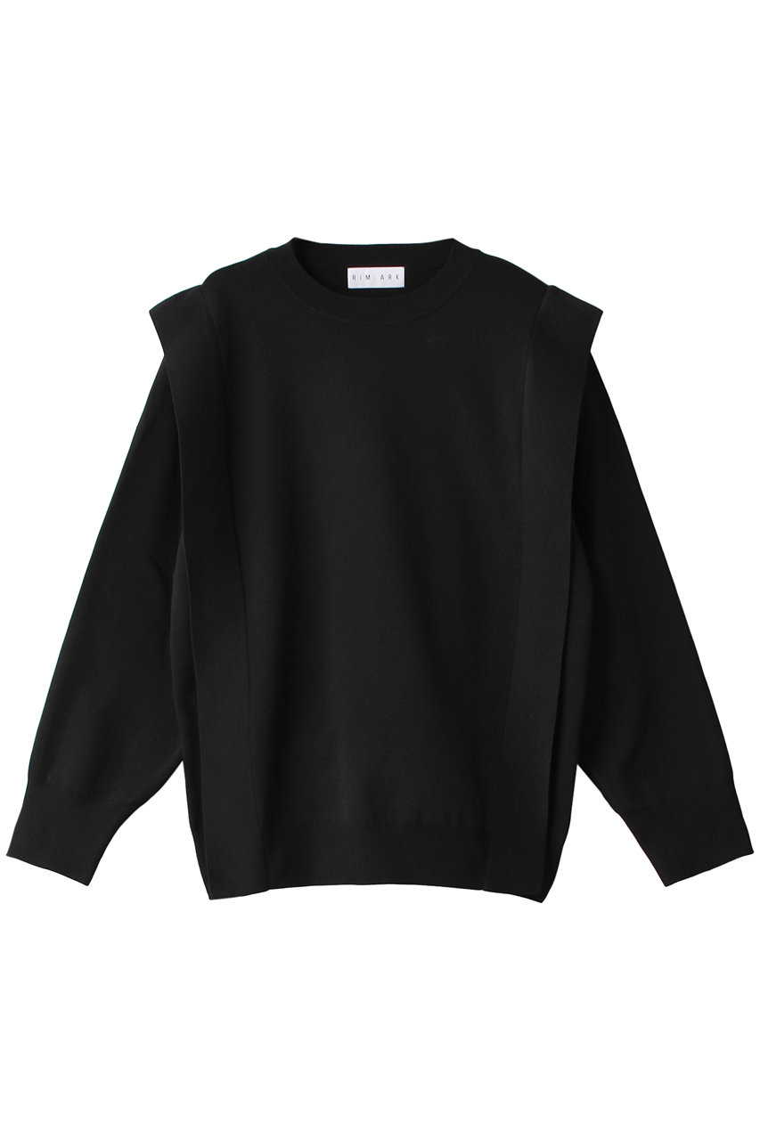 Ruffle design knit tops/ニット
