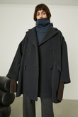 Wide double-breasted CT/コート