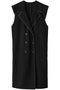 Wide collar wool vest/ベスト リムアーク/RIM.ARK ブラック