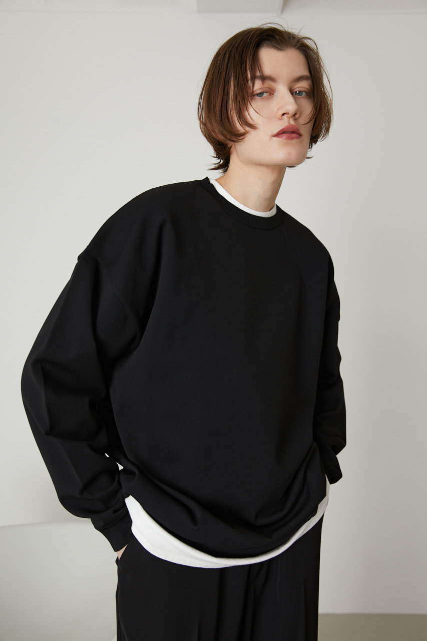 Basic R-neck knit PO(LARGE)/ニット