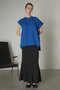 Asymmetry knit tops/ニット リムアーク/RIM.ARK